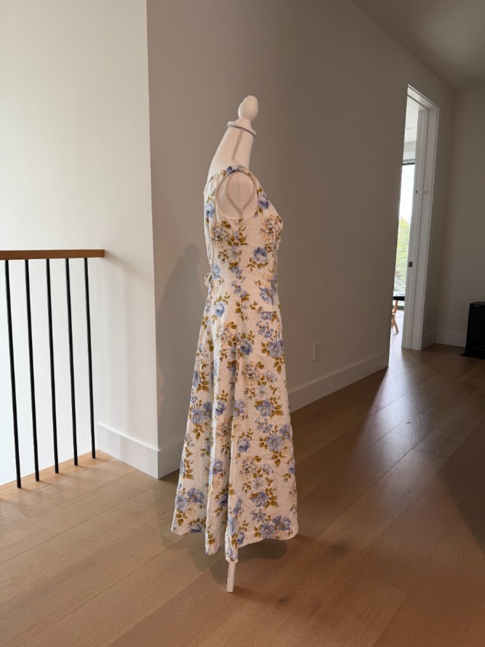 Reformation louisa Linen floral dress maxi - Picture 7 of 8